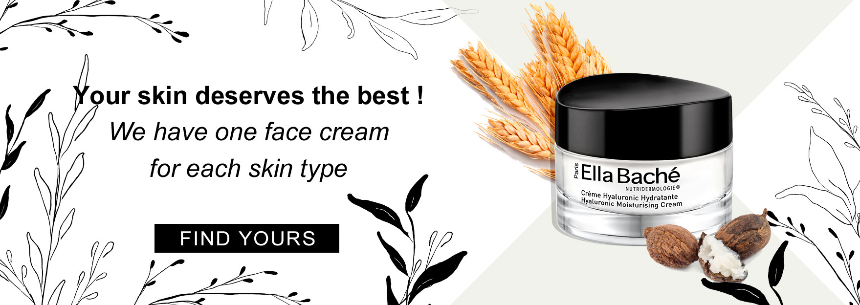 Find the right face cream for your skin type and needs