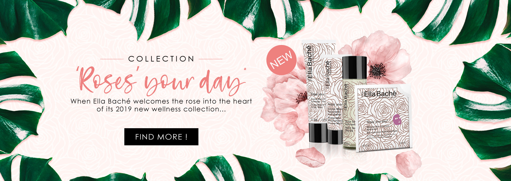 Discover our new wellness collection with rose fragrance